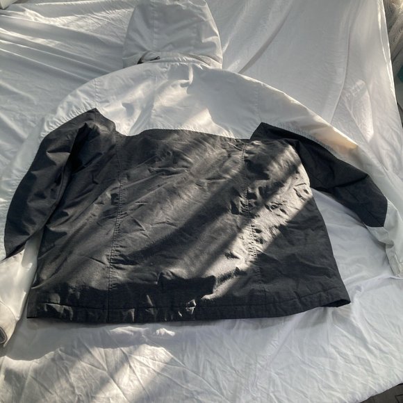 Swiss Tech Jacket Womens Hooded Double Full Zip White Coat Xl Ski Snow Warm - Picture 4 of 11